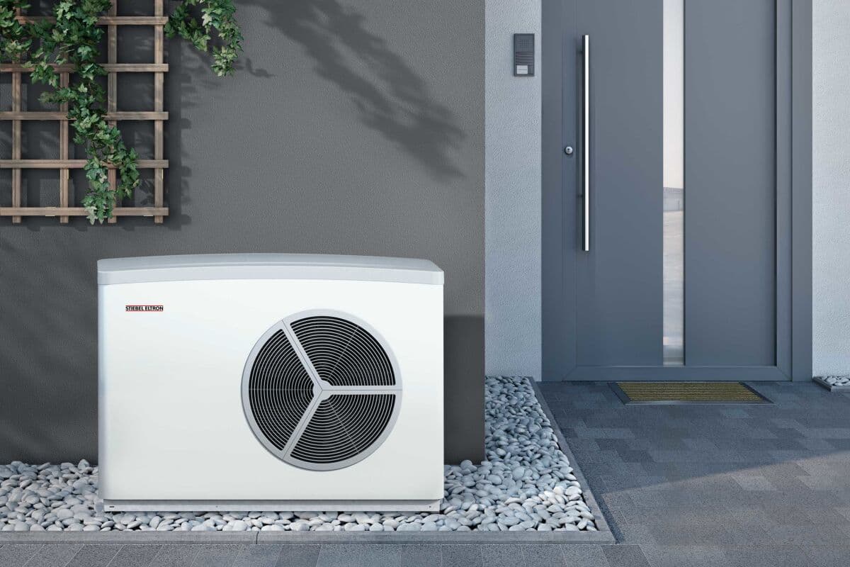 Stiebel Eltron Luft-Wasser-Wärmepumpe als Aussengerät